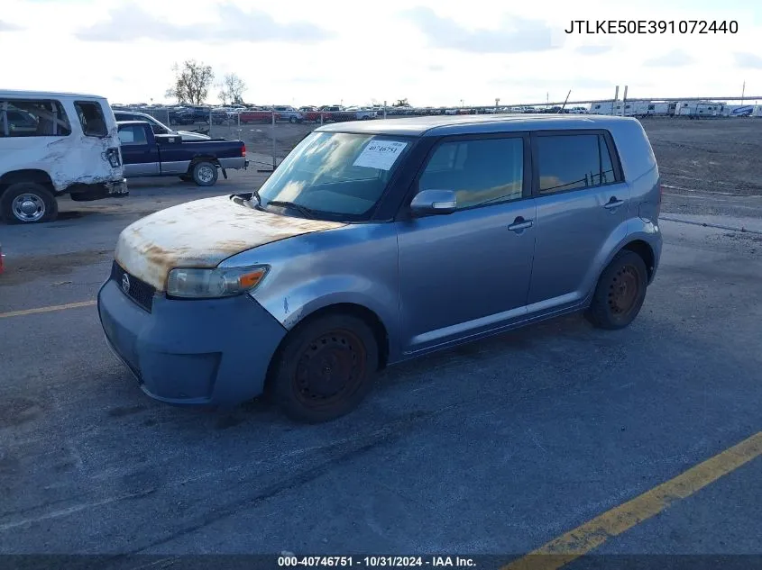 2009 Scion Xb VIN: JTLKE50E391072440 Lot: 40746751