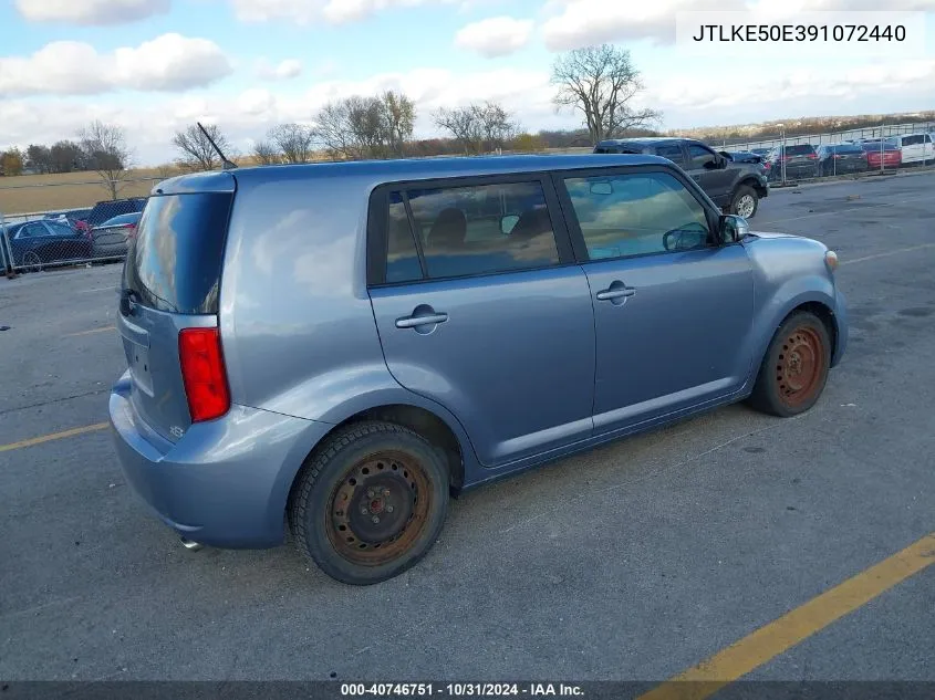 2009 Scion Xb VIN: JTLKE50E391072440 Lot: 40746751