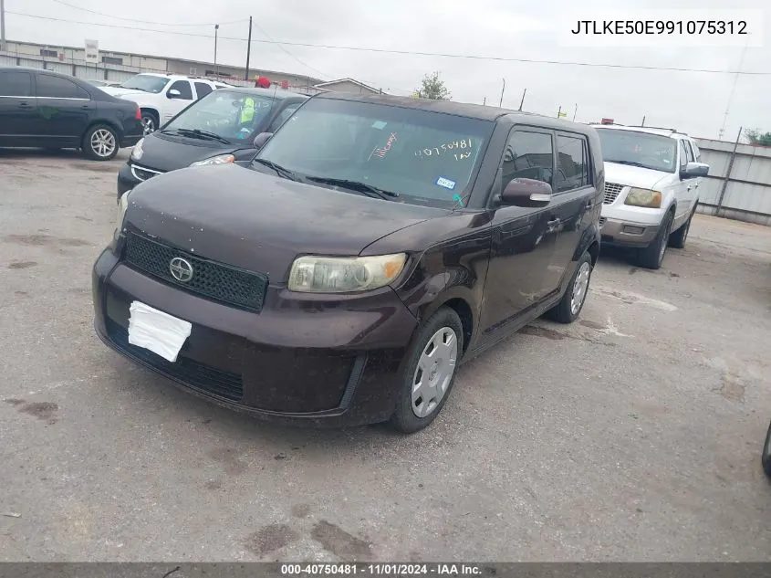 2009 Scion Xb VIN: JTLKE50E991075312 Lot: 40750481