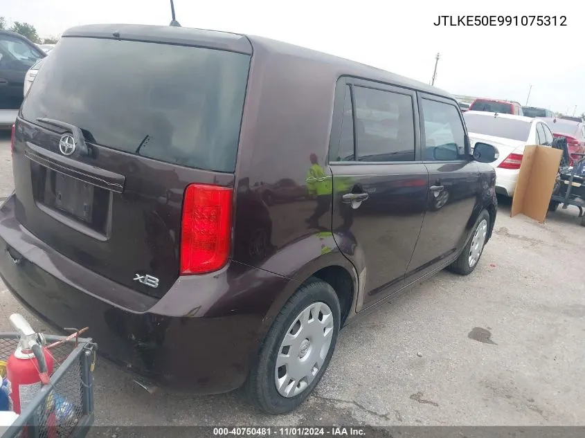 2009 Scion Xb VIN: JTLKE50E991075312 Lot: 40750481