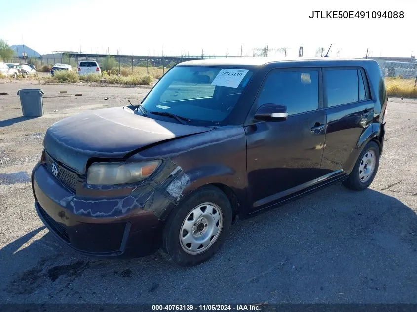 2009 Scion Xb VIN: JTLKE50E491094088 Lot: 40763139