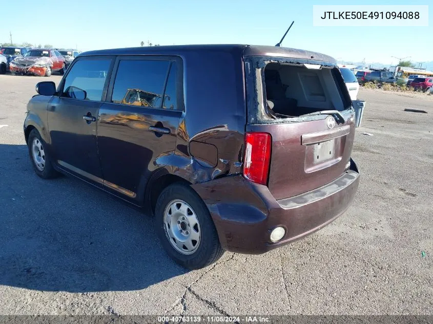 2009 Scion Xb VIN: JTLKE50E491094088 Lot: 40763139