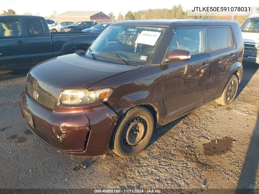 2009 Scion Xb VIN: JTLKE50E591078031 Lot: 40806198