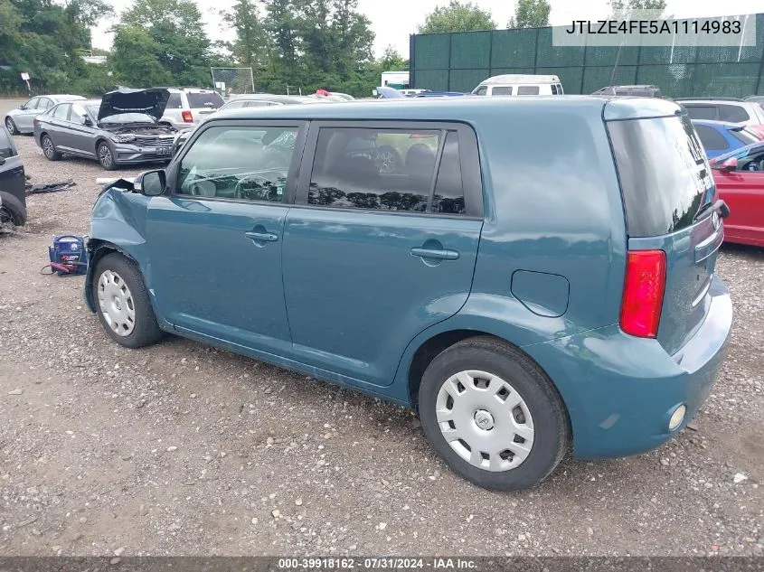 2010 Scion Xb VIN: JTLZE4FE5A1114983 Lot: 39918162