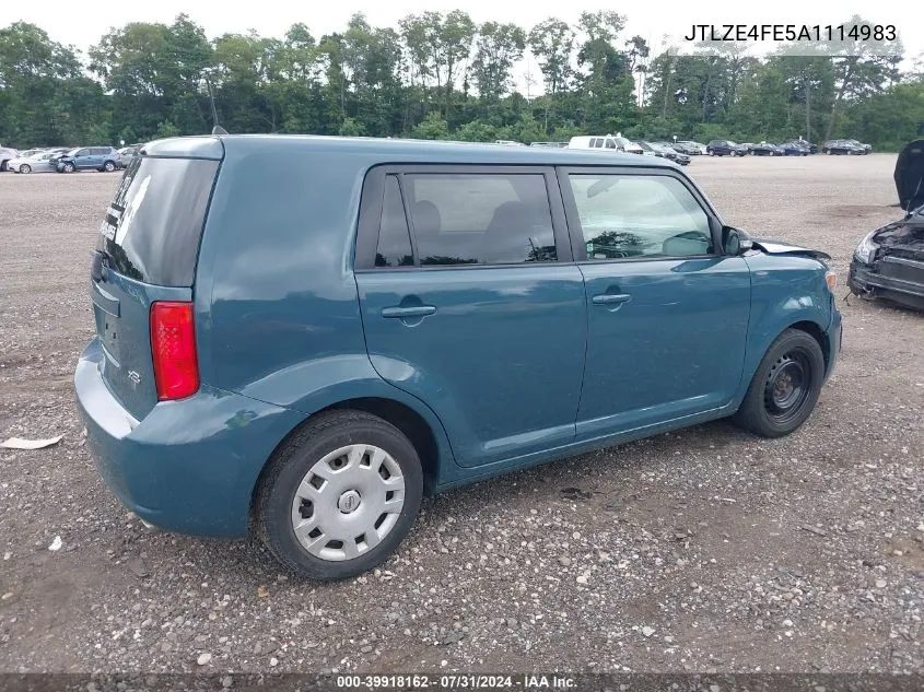 2010 Scion Xb VIN: JTLZE4FE5A1114983 Lot: 39918162