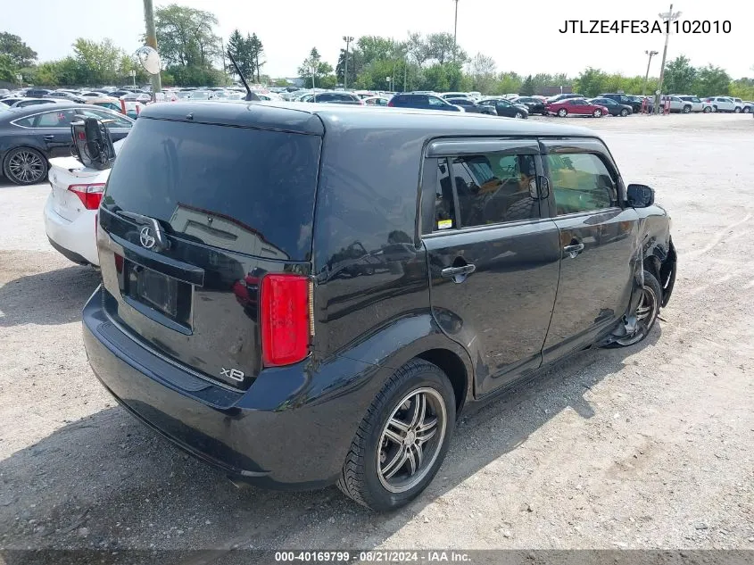 2010 Scion Xb VIN: JTLZE4FE3A1102010 Lot: 40169799