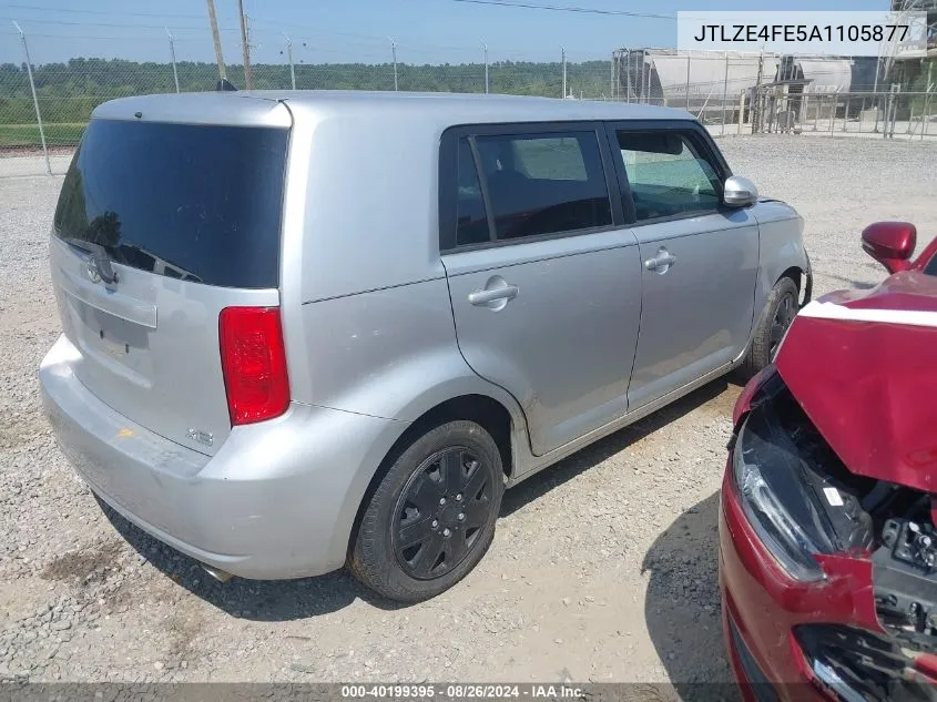 2010 Scion Xb VIN: JTLZE4FE5A1105877 Lot: 40199395