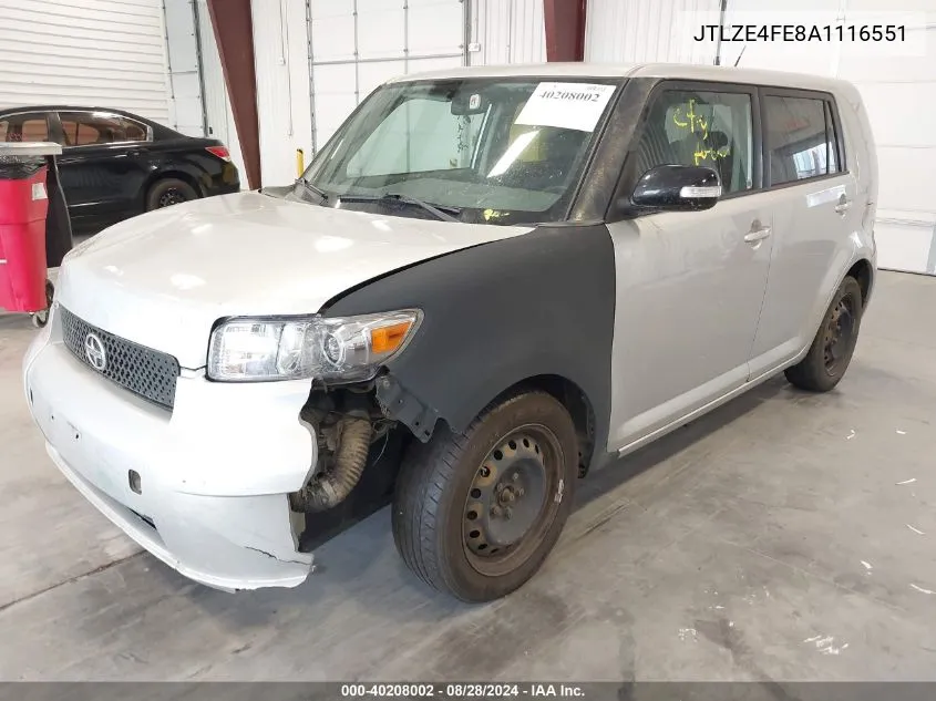 2010 Scion Xb VIN: JTLZE4FE8A1116551 Lot: 40208002