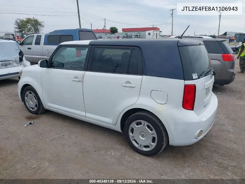 2010 Scion Xb Xb VIN: JTLZE4FE8A1106943 Lot: 40340139