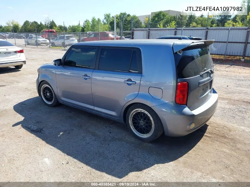 2010 Scion Xb VIN: JTLZE4FE4A1097982 Lot: 40385421