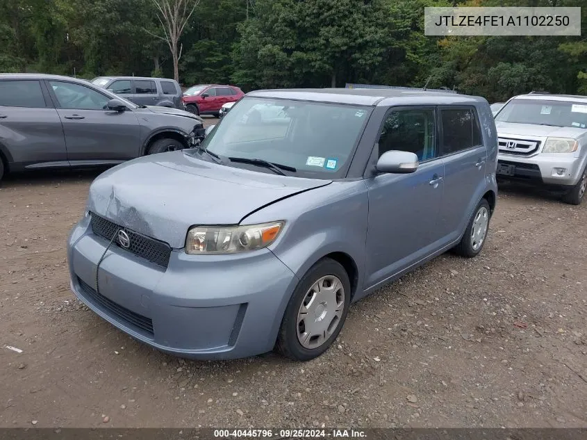 2010 Scion Xb VIN: JTLZE4FE1A1102250 Lot: 40445796