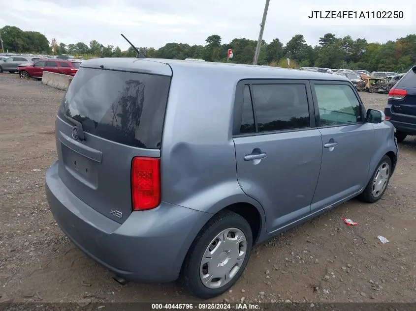 2010 Scion Xb VIN: JTLZE4FE1A1102250 Lot: 40445796