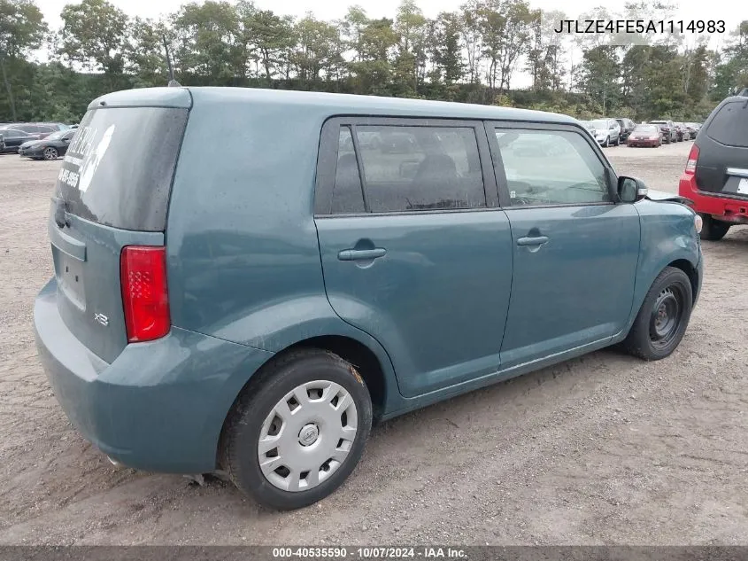 JTLZE4FE5A1114983 2010 Scion Xb