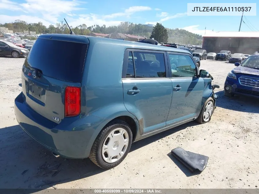 2010 Scion Xb VIN: JTLZE4FE6A1110537 Lot: 40559099