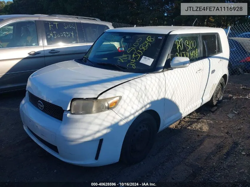 2010 Scion Xb VIN: JTLZE4FE7A1116928 Lot: 40628596