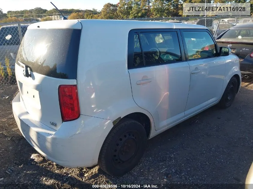 2010 Scion Xb VIN: JTLZE4FE7A1116928 Lot: 40628596