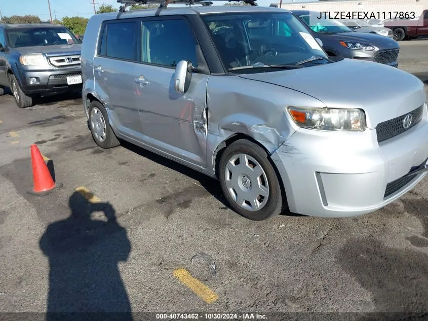 2010 Scion Xb VIN: JTLZE4FEXA1117863 Lot: 40743462