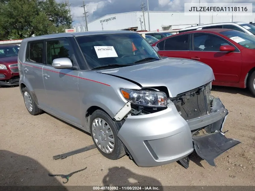 2010 Scion Xb VIN: JTLZE4FE0A1118116 Lot: 40783092