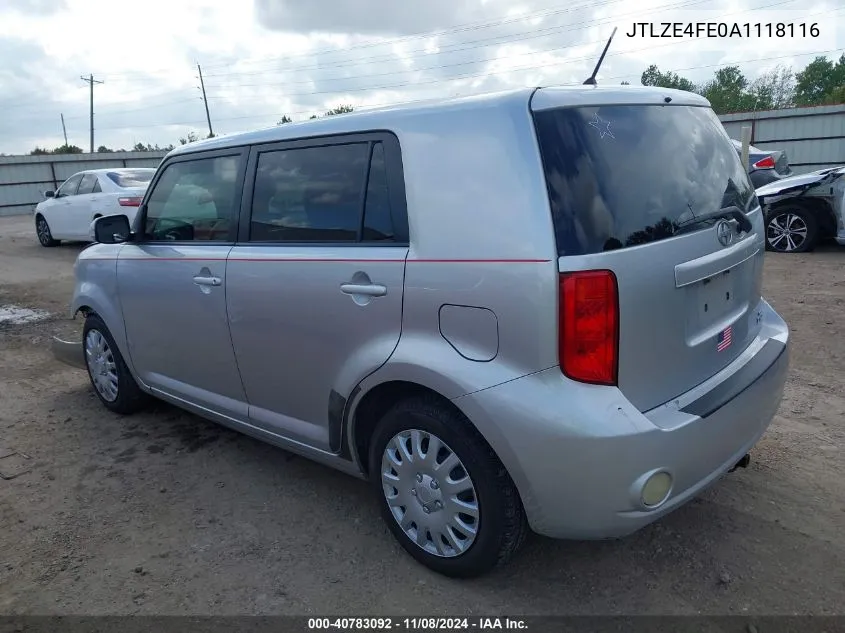 2010 Scion Xb VIN: JTLZE4FE0A1118116 Lot: 40783092