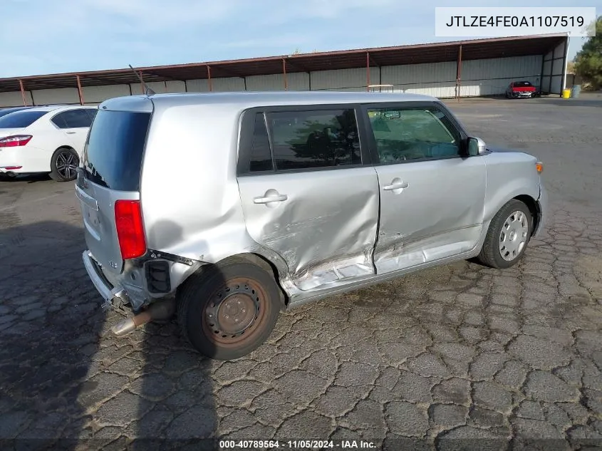 2010 Scion Xb VIN: JTLZE4FE0A1107519 Lot: 40789564