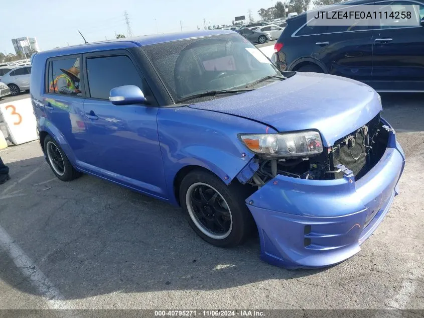 2010 Scion Xb Release Series 7.0 VIN: JTLZE4FE0A1114258 Lot: 40795271