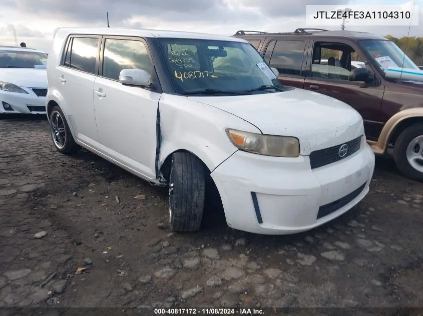 2010 Scion Xb VIN: JTLZE4FE3A1104310 Lot: 40817172