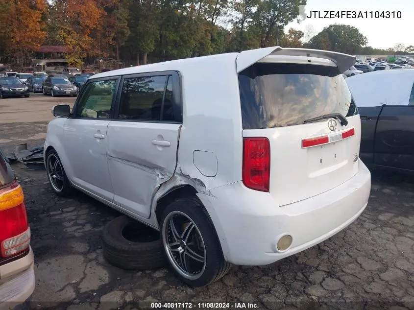 2010 Scion Xb VIN: JTLZE4FE3A1104310 Lot: 40817172