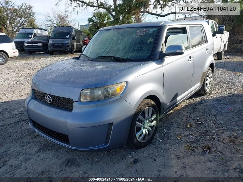 2010 Scion Xb VIN: JTLZE4FE9A1104120 Lot: 40824210