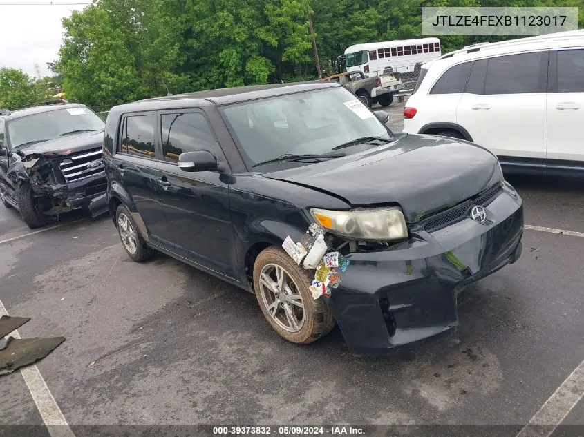 JTLZE4FEXB1123017 2011 Scion Xb