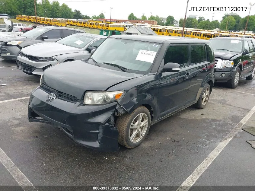 2011 Scion Xb VIN: JTLZE4FEXB1123017 Lot: 39373832