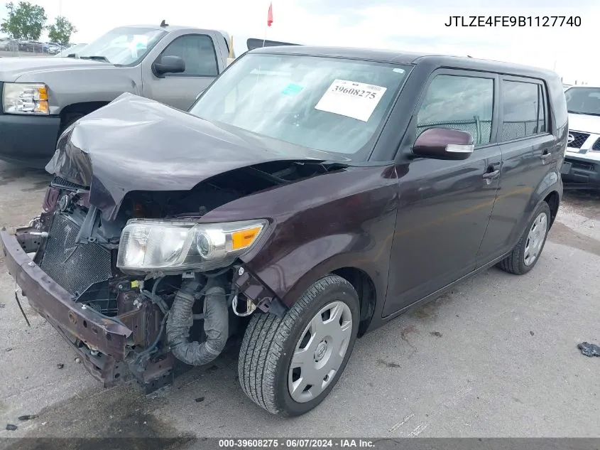 2011 Scion Xb VIN: JTLZE4FE9B1127740 Lot: 39608275