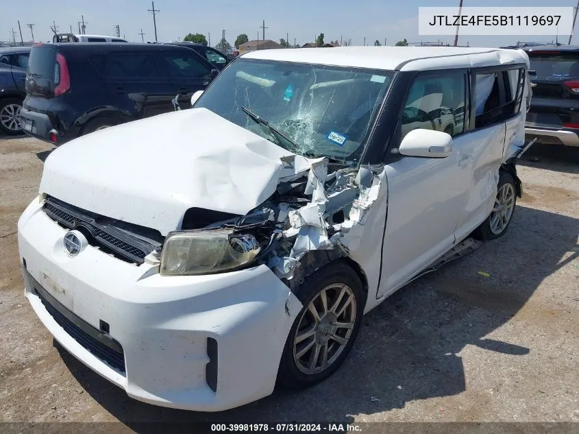 2011 Scion Xb VIN: JTLZE4FE5B1119697 Lot: 39981978