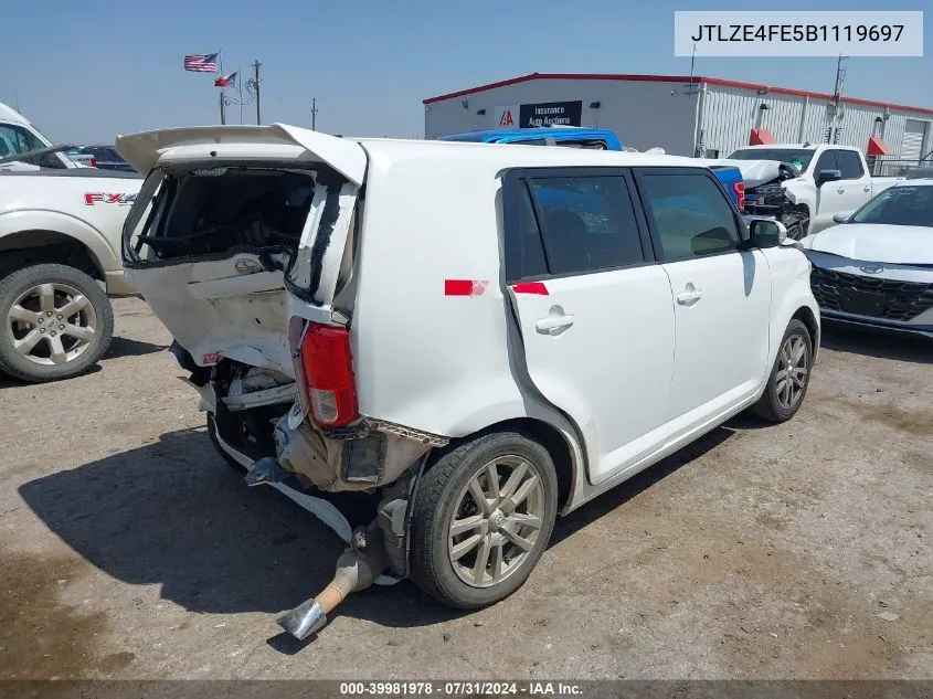 JTLZE4FE5B1119697 2011 Scion Xb