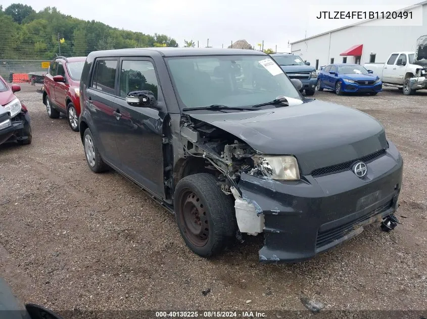 2011 Scion Xb VIN: JTLZE4FE1B1120491 Lot: 40130225