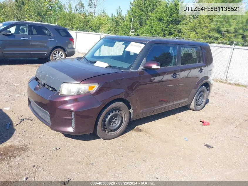 2011 Scion Xb VIN: JTLZE4FE8B1138521 Lot: 40363928