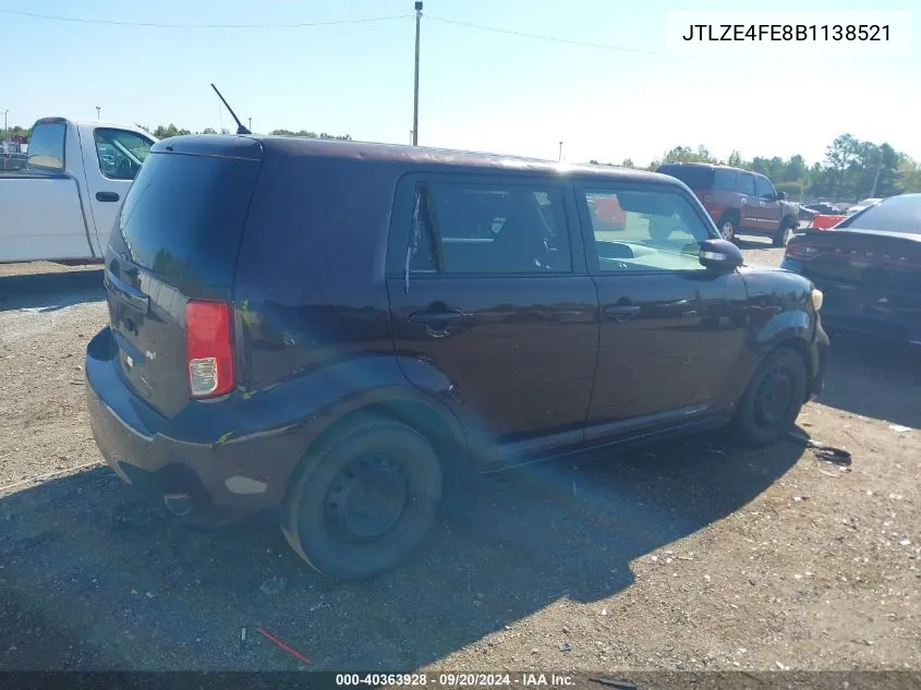 2011 Scion Xb VIN: JTLZE4FE8B1138521 Lot: 40363928