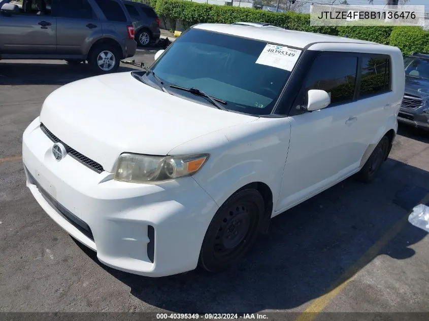 2011 Scion Xb VIN: JTLZE4FE8B1136476 Lot: 40395349