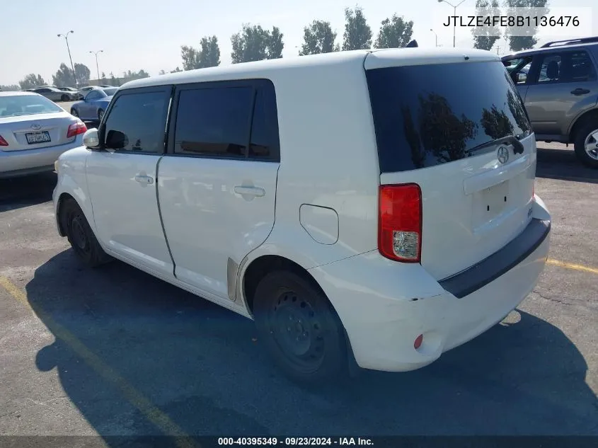 2011 Scion Xb VIN: JTLZE4FE8B1136476 Lot: 40395349