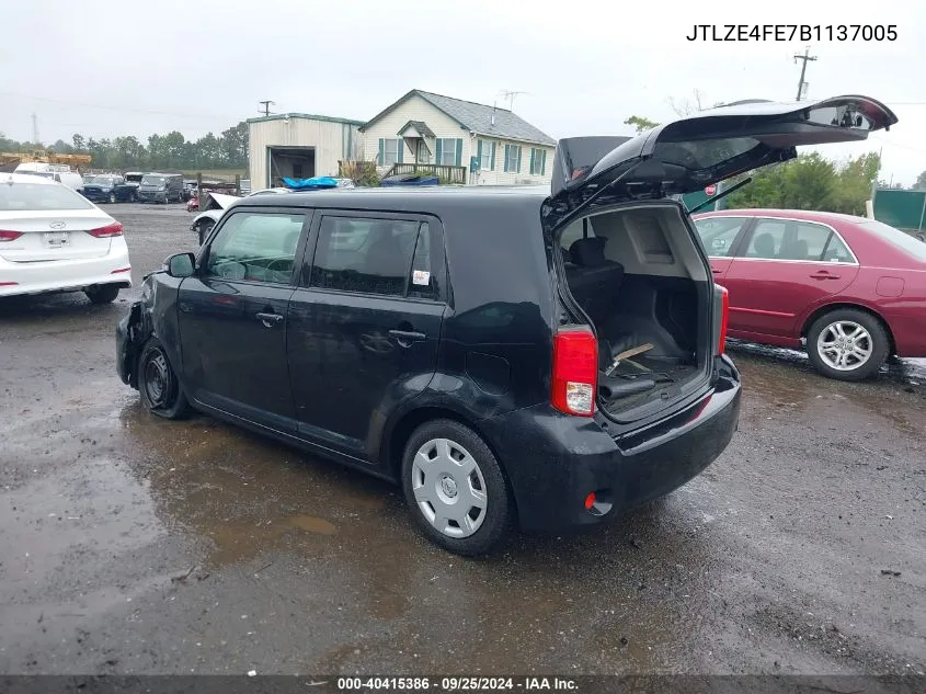 2011 Scion Xb VIN: JTLZE4FE7B1137005 Lot: 40415386