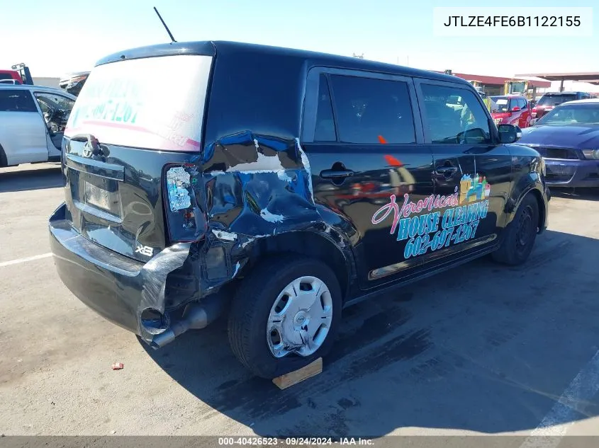 2011 Scion Xb VIN: JTLZE4FE6B1122155 Lot: 40426523