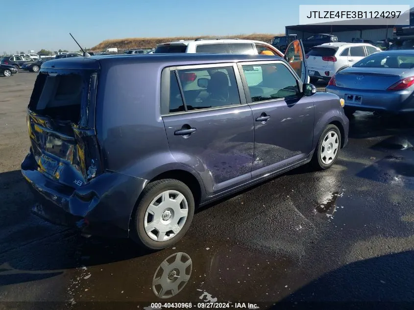 2011 Scion Xb VIN: JTLZE4FE3B1124297 Lot: 40430968