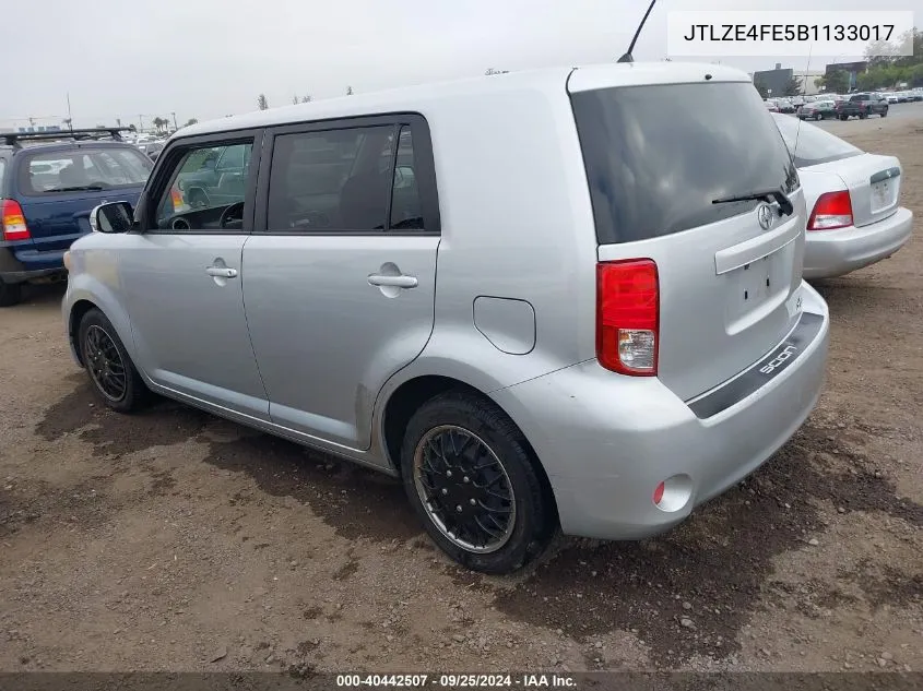 JTLZE4FE5B1133017 2011 Scion Xb