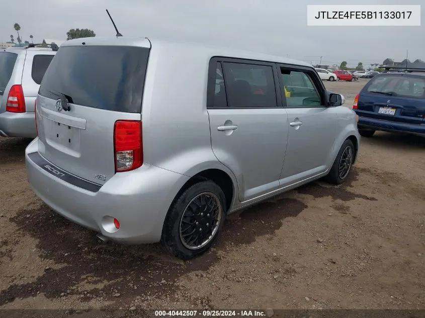 JTLZE4FE5B1133017 2011 Scion Xb