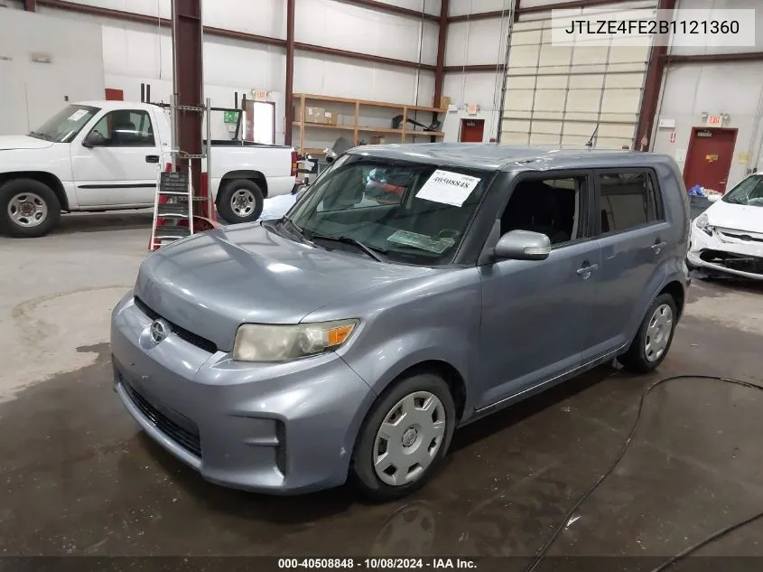 2011 Scion Xb Base (Retail Orders Only) (A4) VIN: JTLZE4FE2B1121360 Lot: 40508848