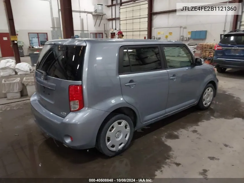 2011 Scion Xb Base (Retail Orders Only) (A4) VIN: JTLZE4FE2B1121360 Lot: 40508848