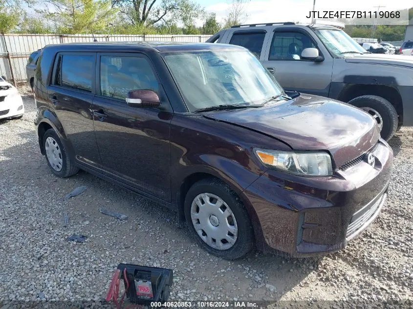 2011 Scion Xb VIN: JTLZE4FE7B1119068 Lot: 40620853