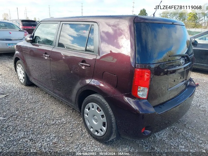 2011 Scion Xb VIN: JTLZE4FE7B1119068 Lot: 40620853