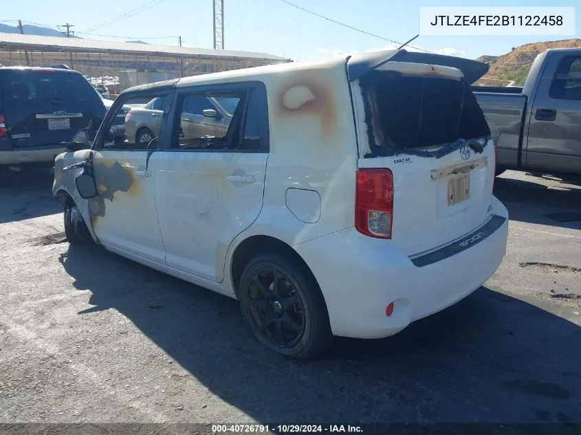 2011 Scion Xb VIN: JTLZE4FE2B1122458 Lot: 40726791