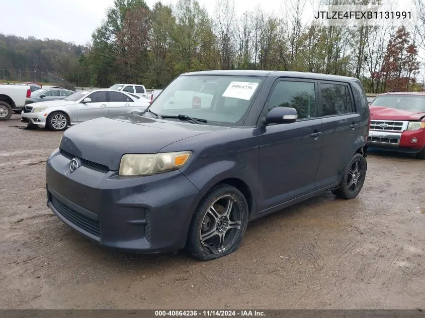 2011 Scion Xb VIN: JTLZE4FEXB1131991 Lot: 40864236