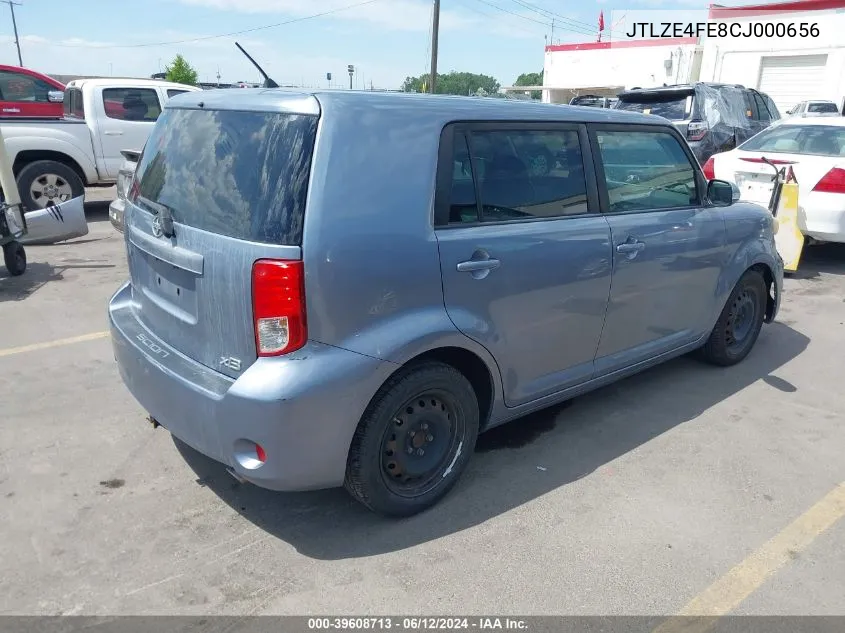 2012 Scion Xb VIN: JTLZE4FE8CJ000656 Lot: 39608713